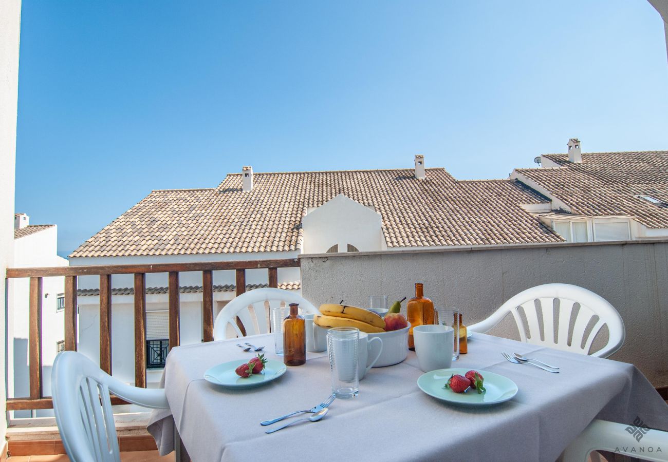 Duplex-Penthouse im Zentrum von Altea mit teilweisem Meerblick von den Terrassen