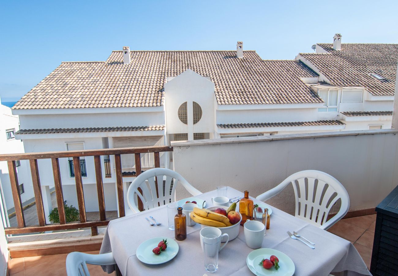 Duplex-Penthouse im Zentrum von Altea mit teilweisem Meerblick von den Terrassen